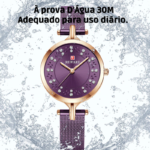 Relógio Feminino à Prova D'Água - REWARD - vitrinedluz.com.br
