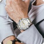 Relógio Masculino em Aço Tungstênio - New Time - vitrinedeluz.com.br
