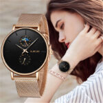 Relógio Feminino - Luxurious LIGE - vitrinedeluz.com.br