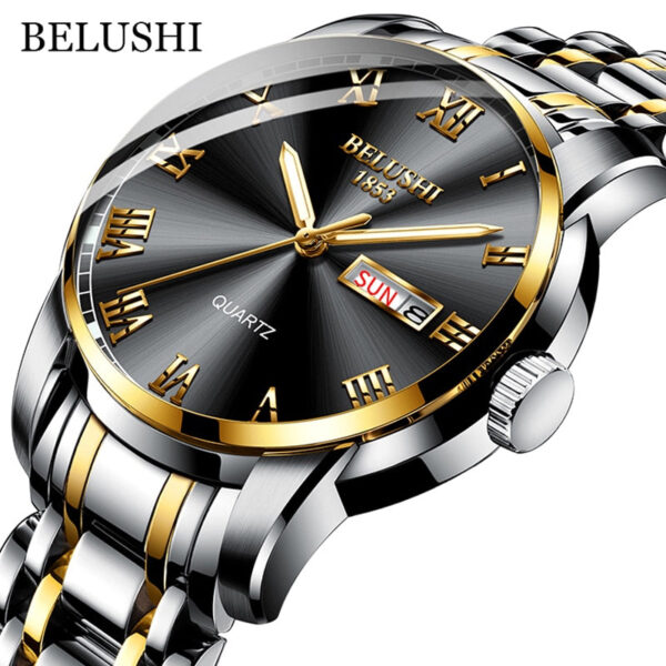 Relógio Masculino Quartzo - BELUSHI -  vitrinedeluz.com.br